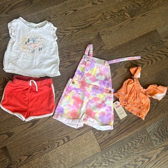 Size 3t short all tops and shorts - Picture 1 of 4